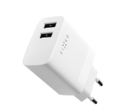 FIXED Ładowarka sieciowa 17W 2xUSB-A + kabel USB-C 1m biały - 1342401 - zdjęcie 4